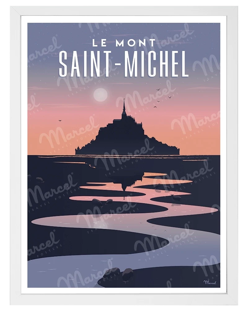 Affiche Le Mont SAINT-MICHEL