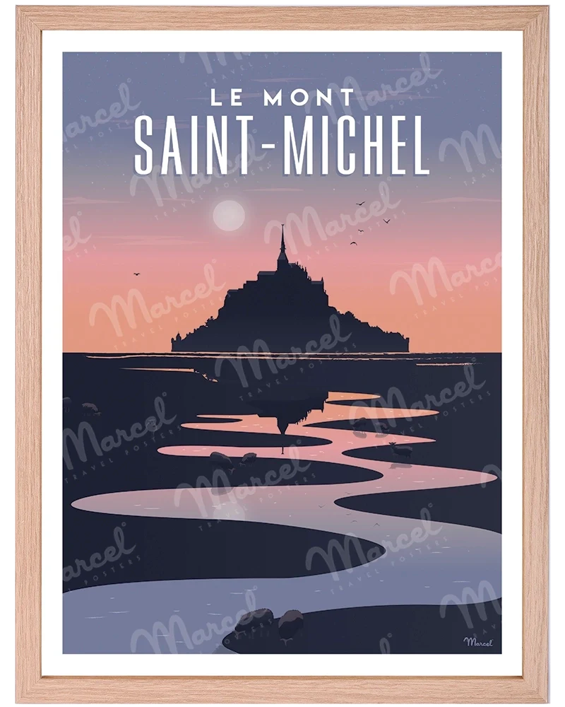 Affiche Le Mont SAINT-MICHEL