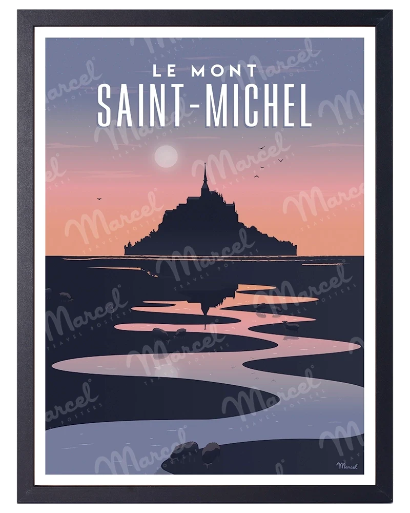 Affiche Le Mont SAINT-MICHEL