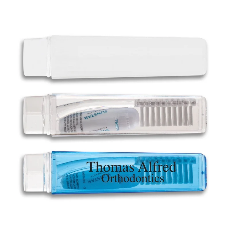 Travel Toothbrush and Toothpaste