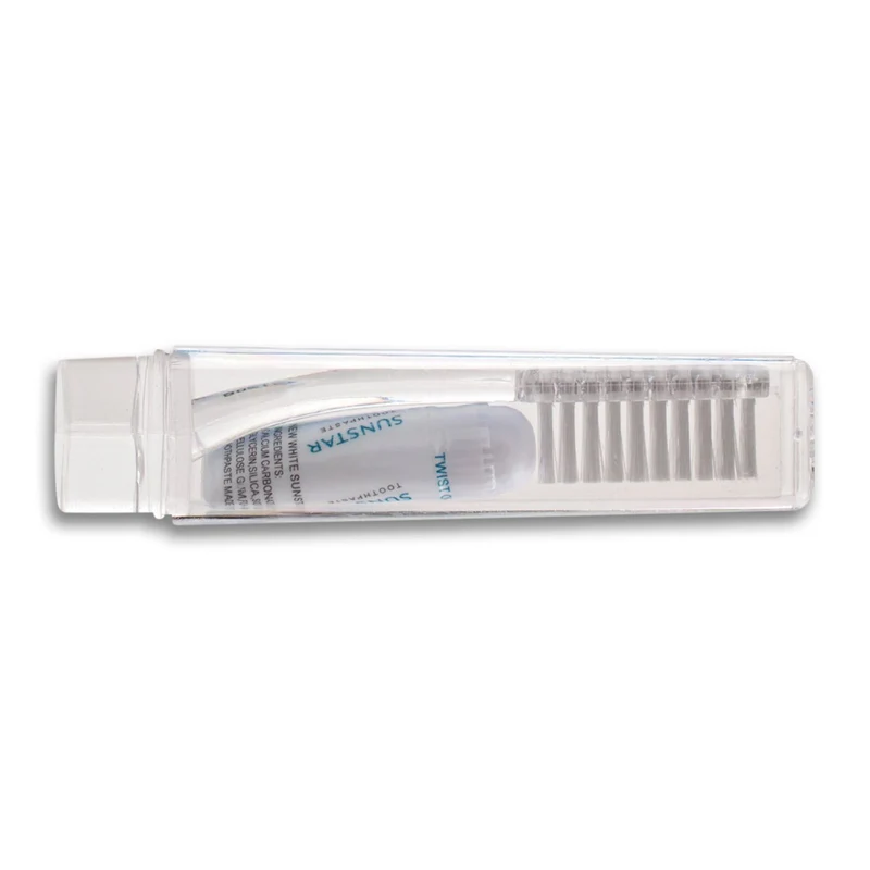 Travel Toothbrush and Toothpaste