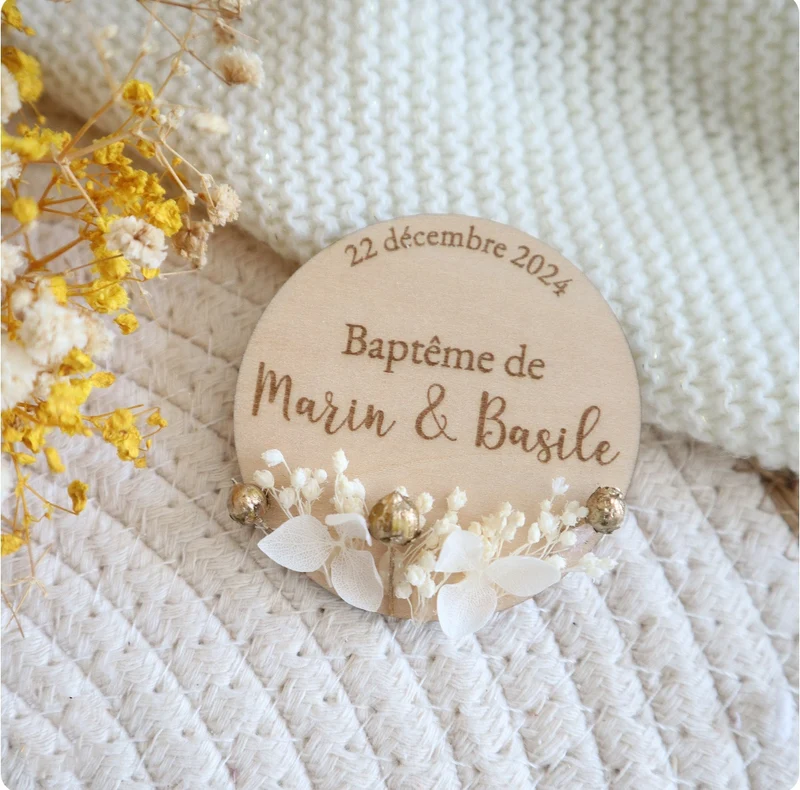 Magnet Evènement - Couleurs à personnaliser - A l'unité ou en lot