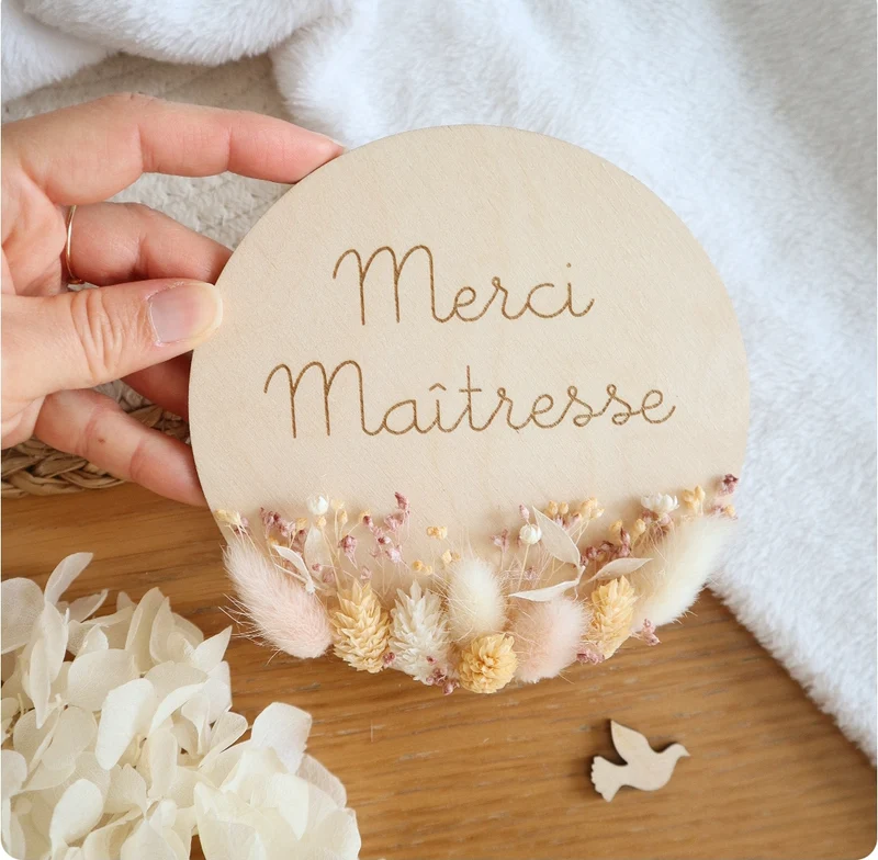 Médaillon Maîtresse / Maître / Nounou / ATSEM