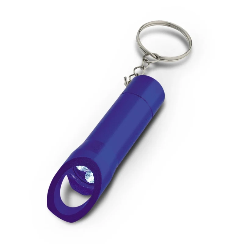 Flashlight Bottle Opener Key Ring
