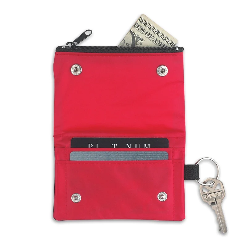 Key Ring Folding Wallet