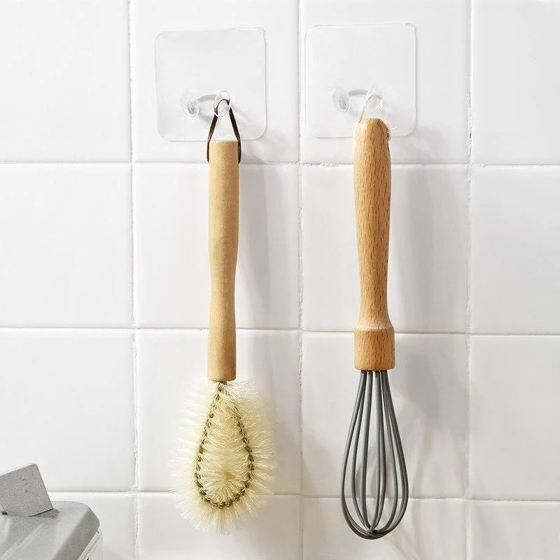 Lot de 5 Supports Fil Muraux Auto Adhésifs pour Cuisine/Salle de Bain