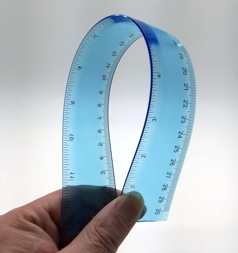 PVC SOFT PLASTIC RULER