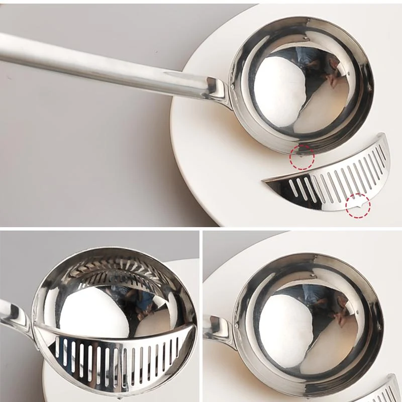 Louche pour Soupe avec Passoire
