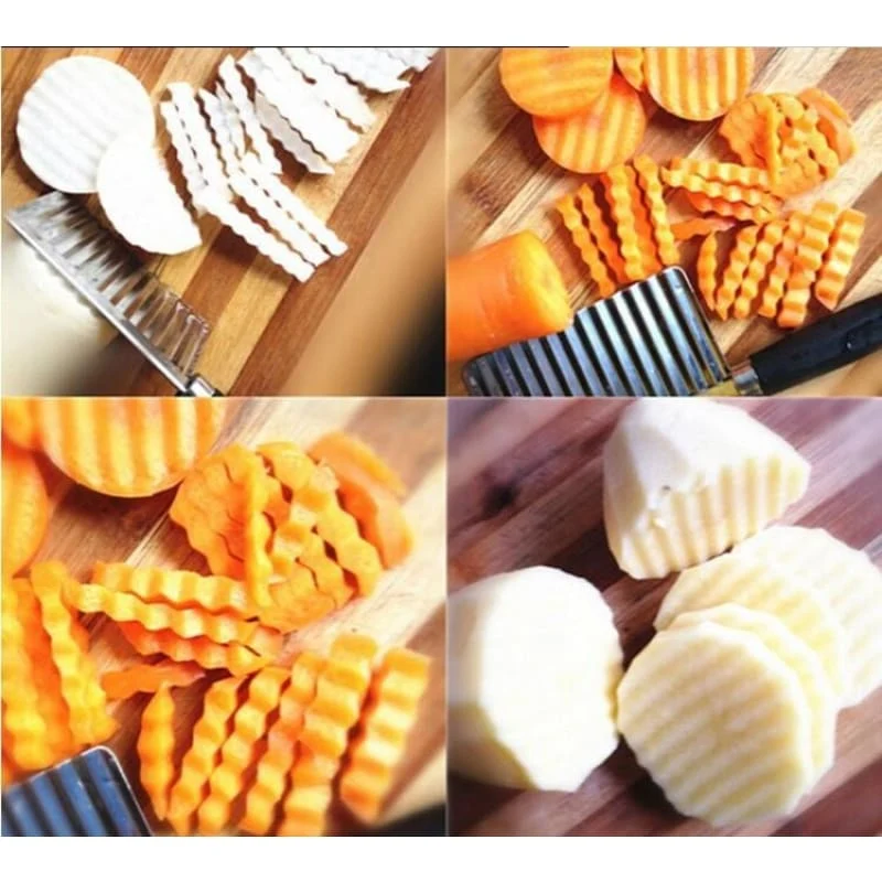 Couteau à Pommes de terre Ondulées