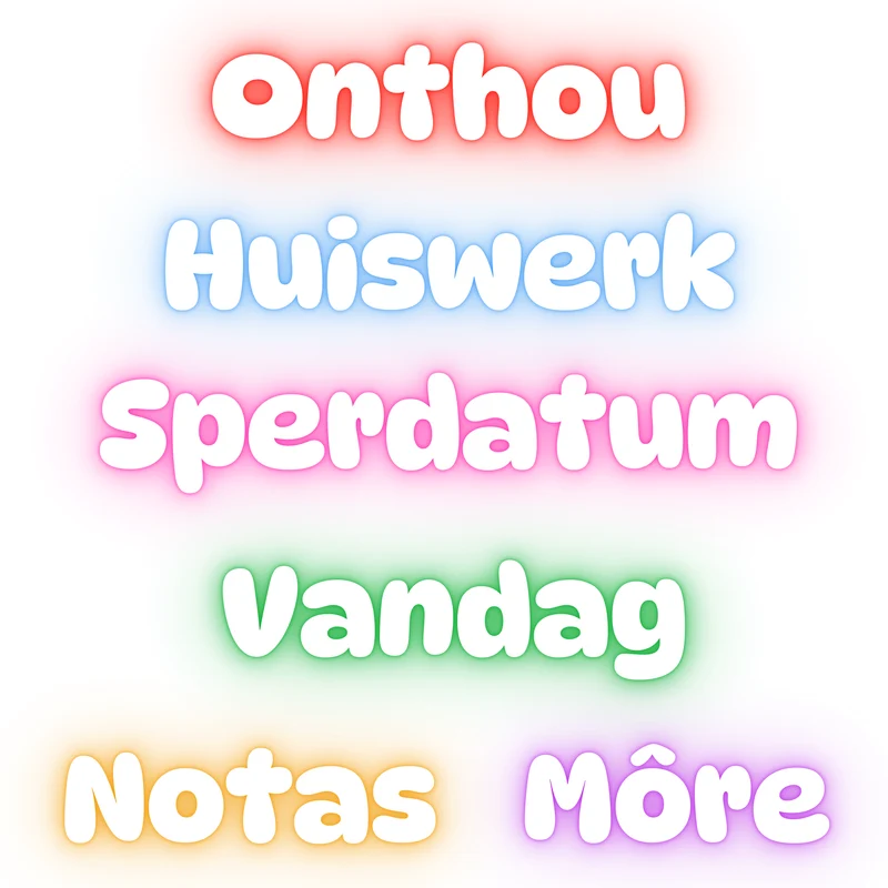 Glow Reminder Magnet Set