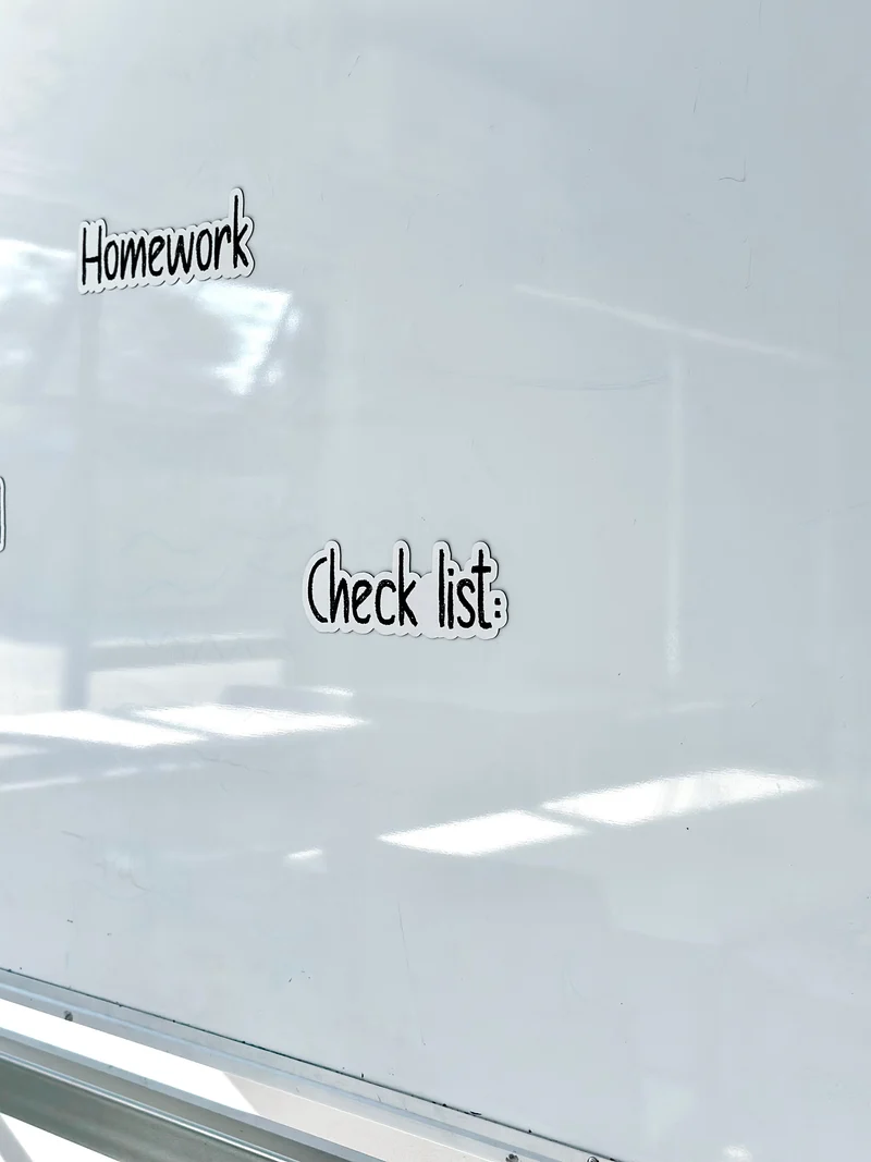 Chalk Reminder Set