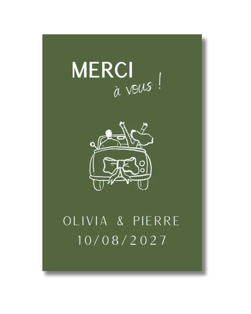 Merci à vous (à personnaliser)