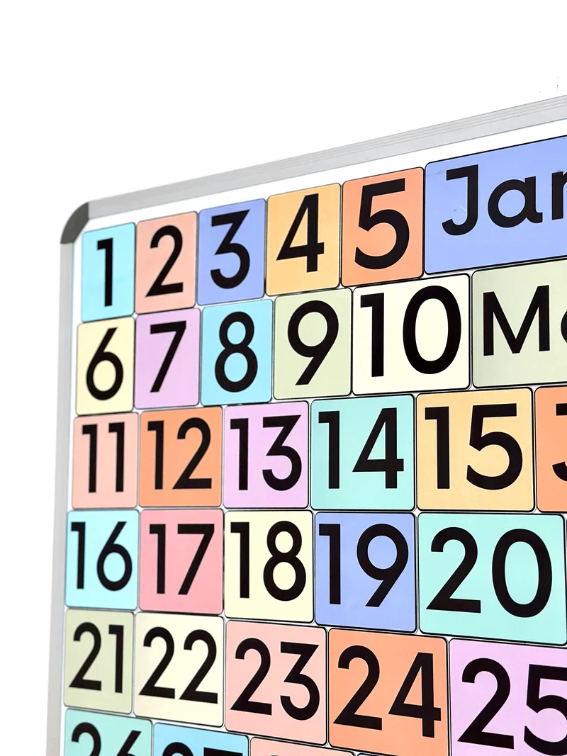 Colourful Calendar Magnets