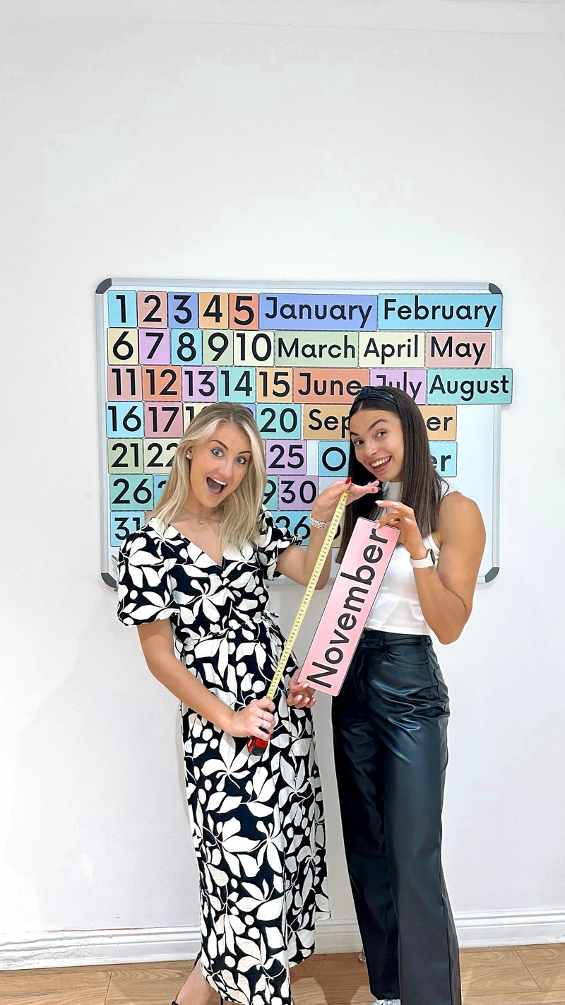 Colourful Calendar Magnets