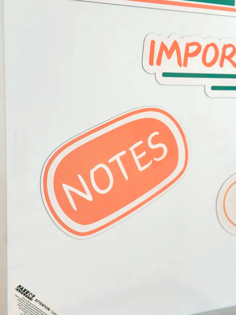 Soft Colourful Reminder Magnets