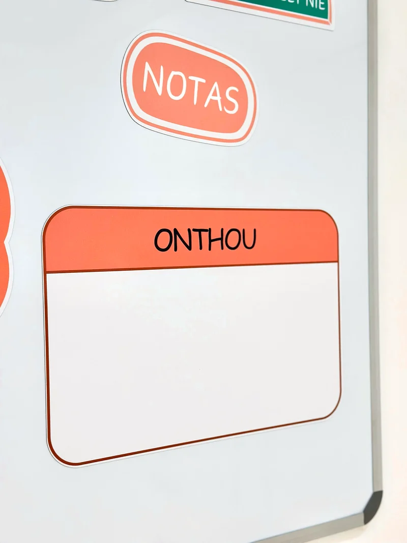 Soft Colourful Reminder Magnets