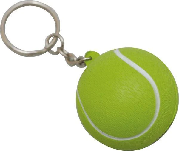 STRESS TENNIS BALL KEYRING