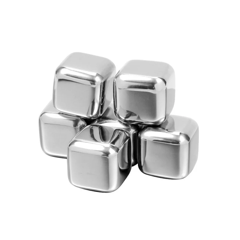 Lot de Cubes de Refroidissement Réutilisables Alternative aux Glaçons