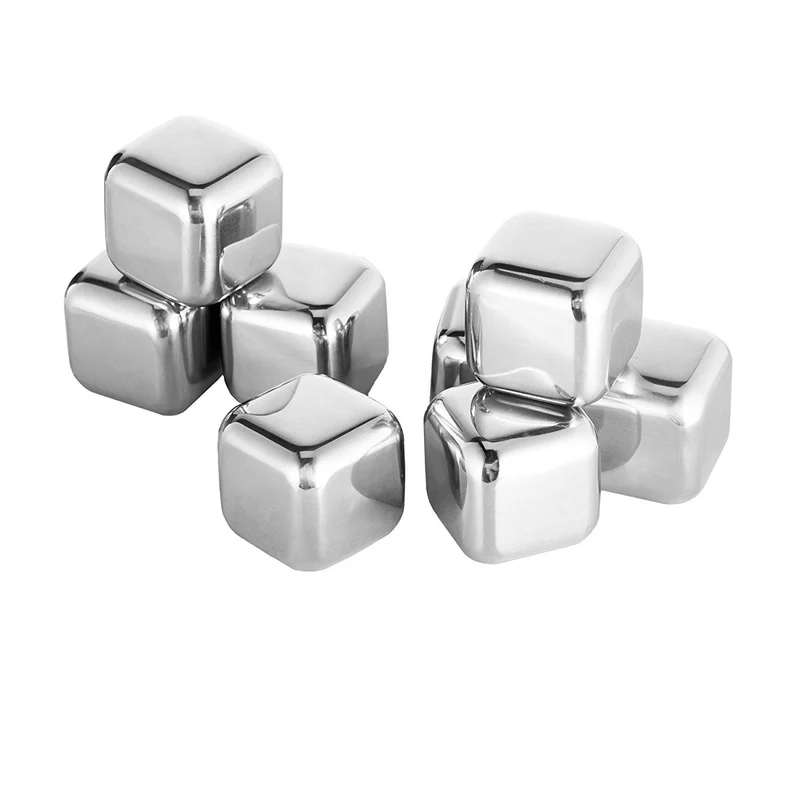 Lot de Cubes de Refroidissement Réutilisables Alternative aux Glaçons