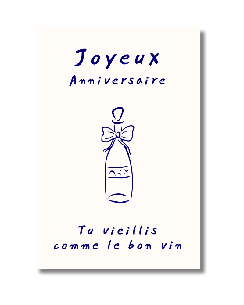 Joyeux anniversaire - Vins