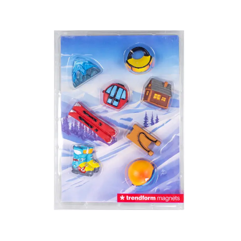 Set van 8 magneten Winter - Trendform