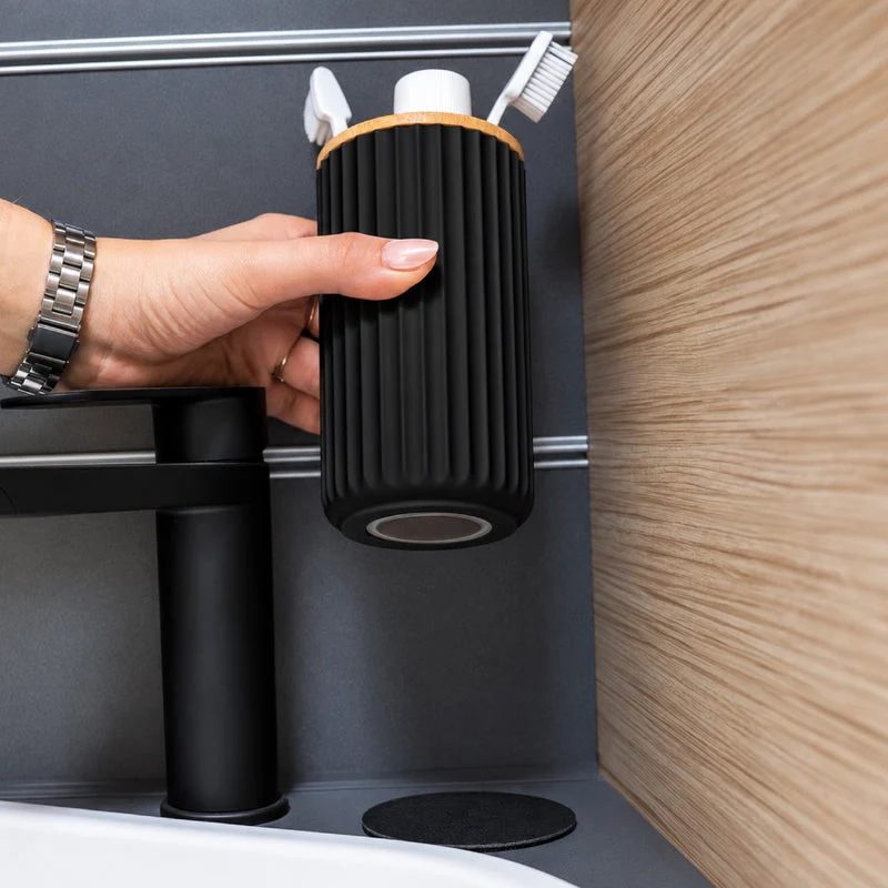 Magnetische zeepdispenser en/of tandenborstelhouder - Silwy