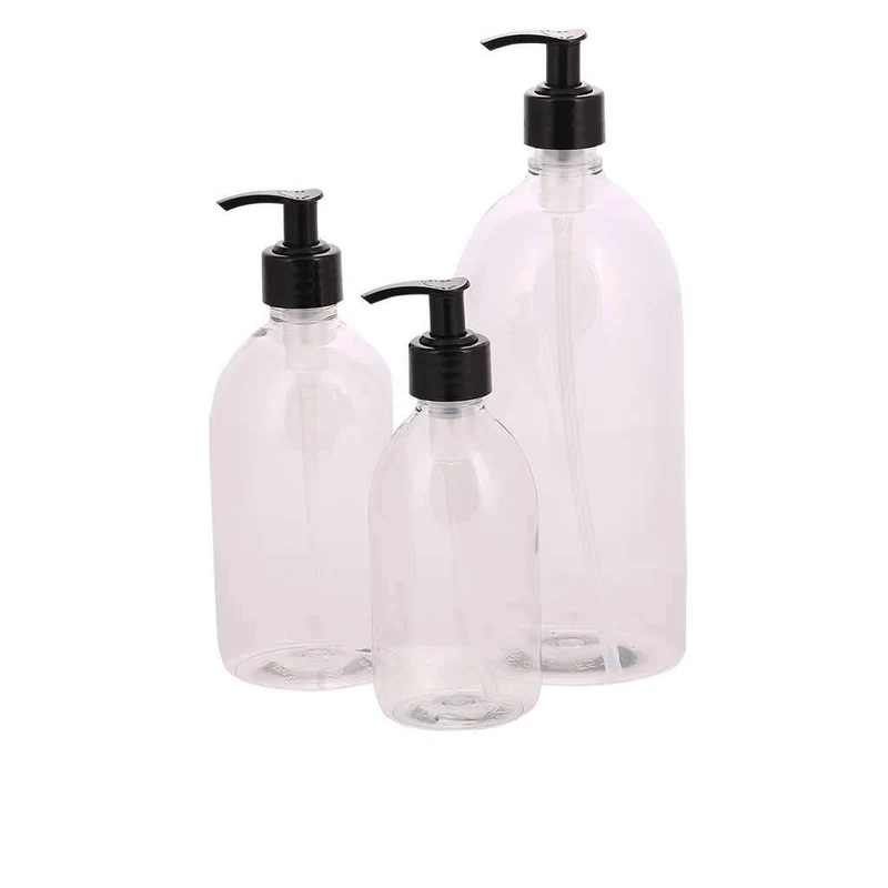 Hervulbare plastic fles met pomp of spraykop - per stuk - Plint