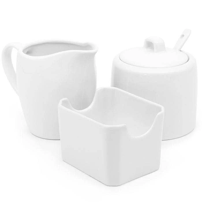 Kook Ceramic Sugar and Creamer Set