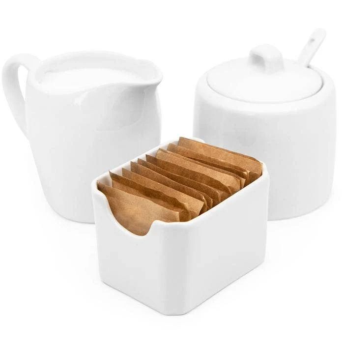 Kook Ceramic Sugar and Creamer Set