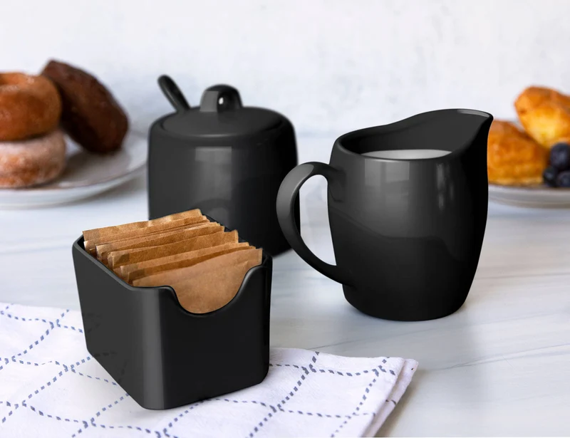 Kook Ceramic Sugar and Creamer Set