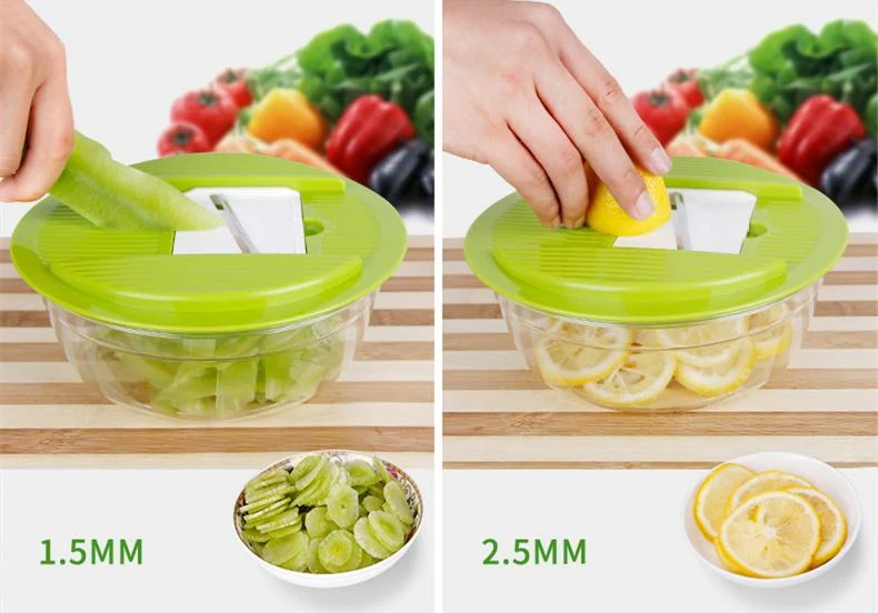Trancheuse à légumes Mandoline 5 Lames GRATUITES