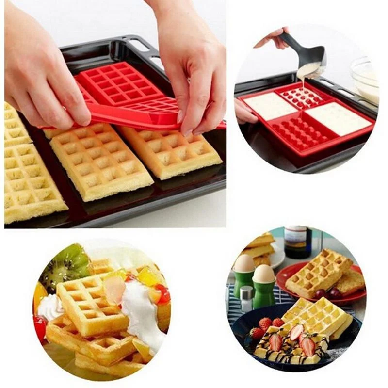 Moule à Gaufres en Silicone