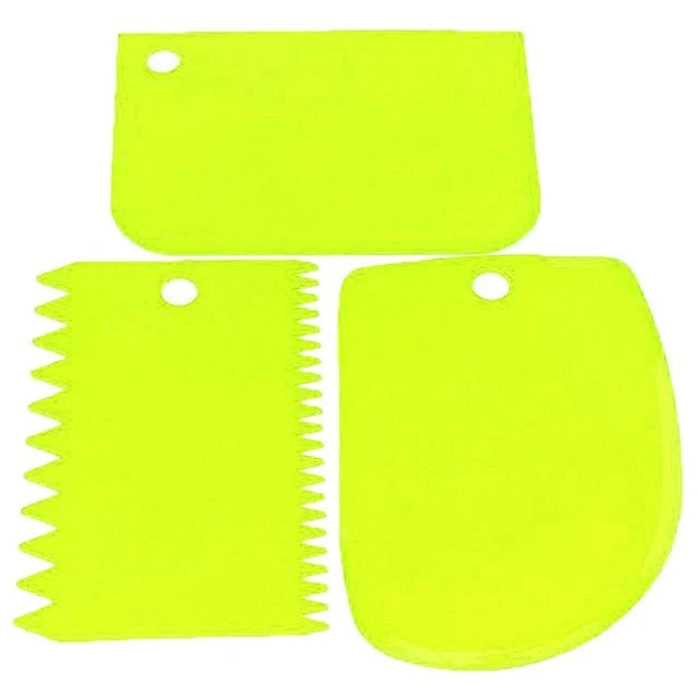 Spatule de Glaçage et de Décoration Gateau (3 pièces)