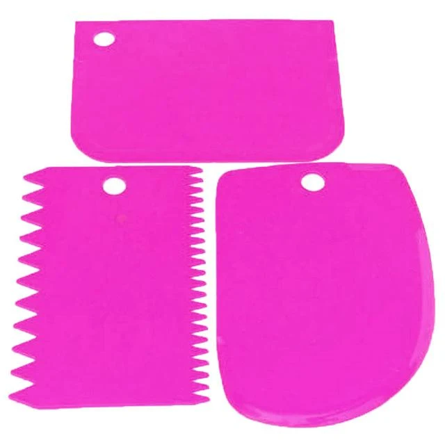 Spatule de Glaçage et de Décoration Gateau (3 pièces)