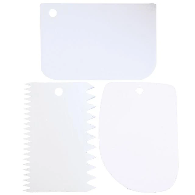 Spatule de Glaçage et de Décoration Gateau (3 pièces)