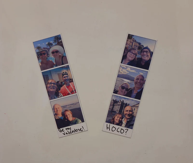 Custom Photo Booth Strip Magnets