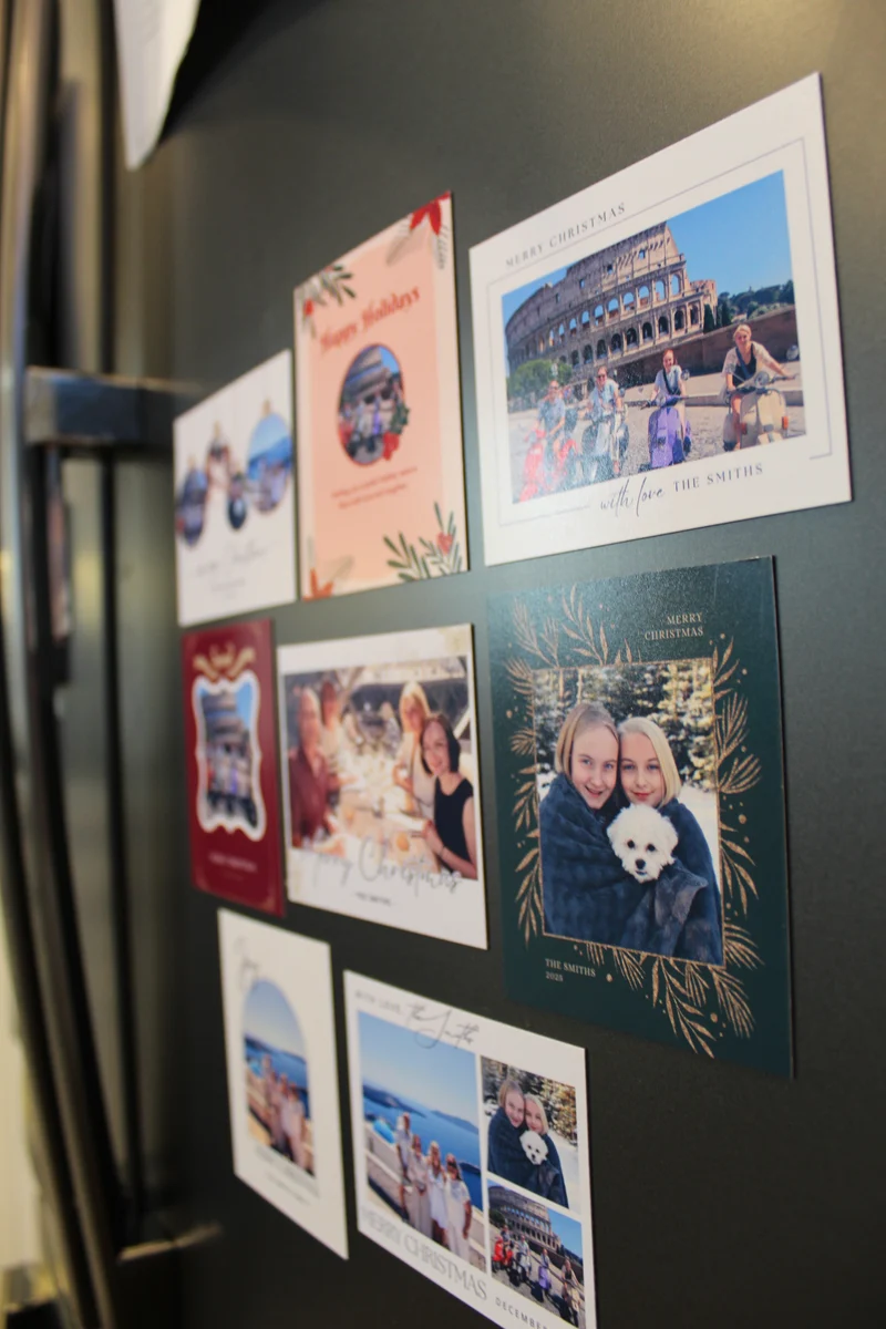 Christmas Card Photo Magnet 3.5" x 4"