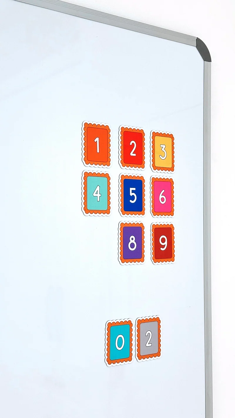 Zoo Cookie Inspired Calendar Magnet Set