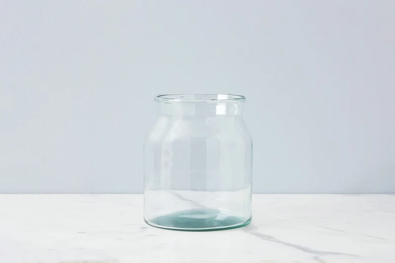 Clear Large Mason Jar