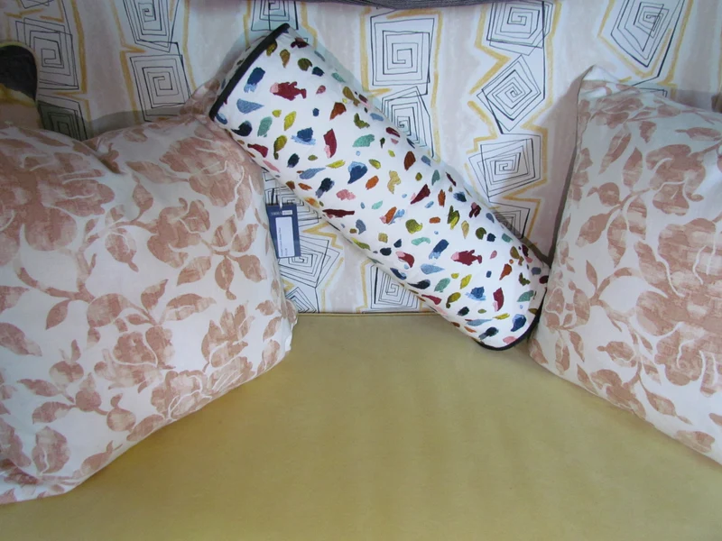 Confetti Custom Bolster Pillow