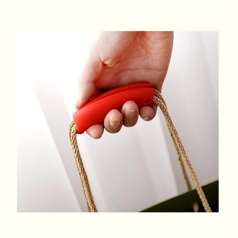 Poignée de Sac de Courses en Silicone Confortable