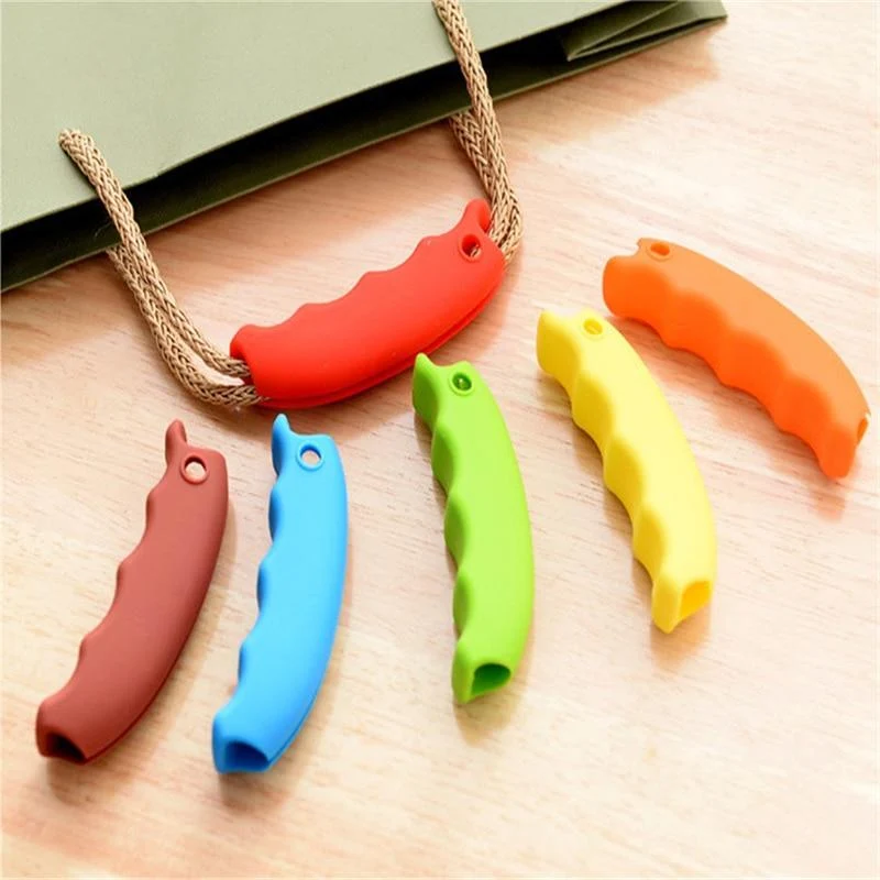 Poignée de Sac de Courses en Silicone Confortable