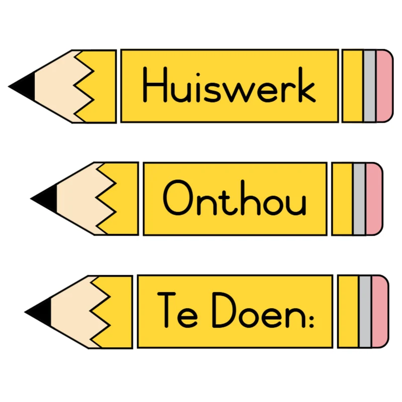 Pencil Reminder Magnets