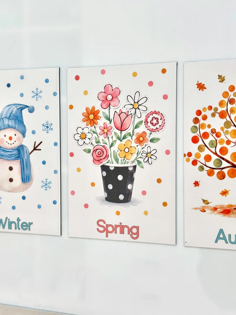 Polka dot Advanced Weather Calendar Chart