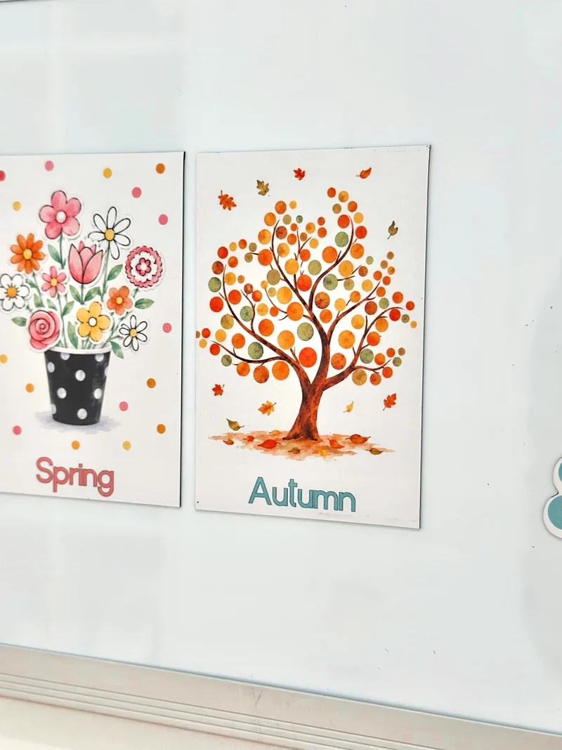 Polka dot Advanced Weather Calendar Chart