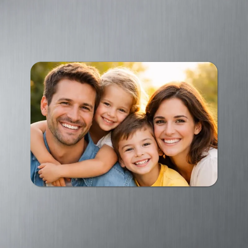 Magnet personnalisé - Rectangle coins arrondis