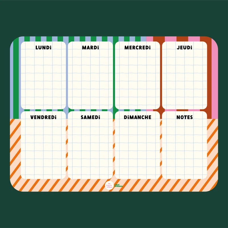 Meal Planner Magnétique - Pop