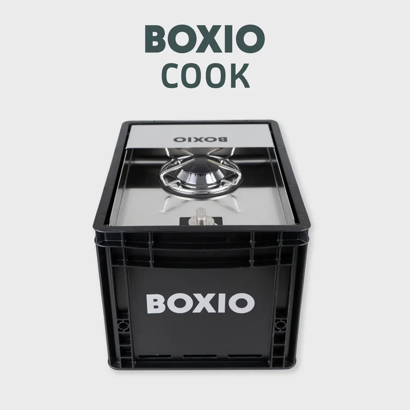 BOXIO COOK Compact Gasfornuis 1500W voor Camping