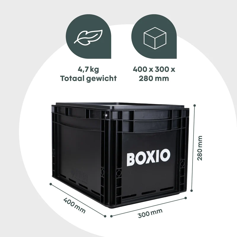 BOXIO COOK Compact Gasfornuis 1500W voor Camping