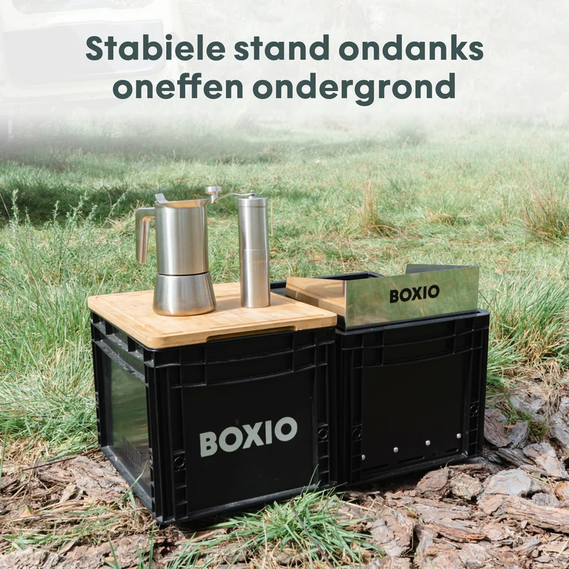 BOXIO COOK Compact Gasfornuis 1500W voor Camping